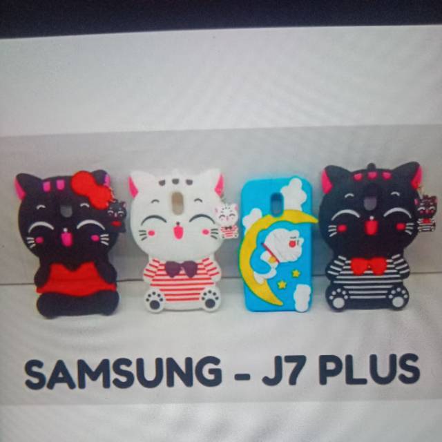 CASE 3D KARAKTER SAMSUNG J7 PLUS
