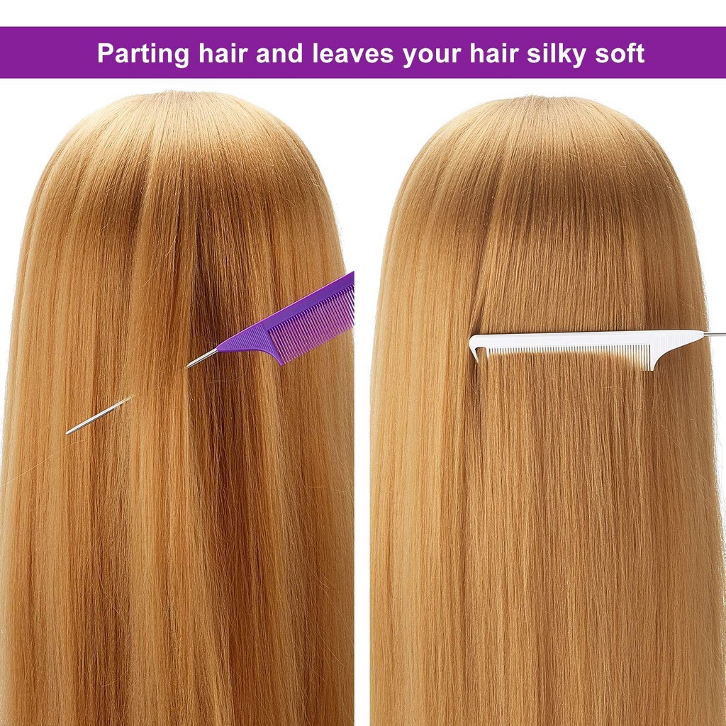 AUGUSTINA Styling Aksesoris Profesional Untuk Highlight Rambut Sisir Rambut Gigi Halus