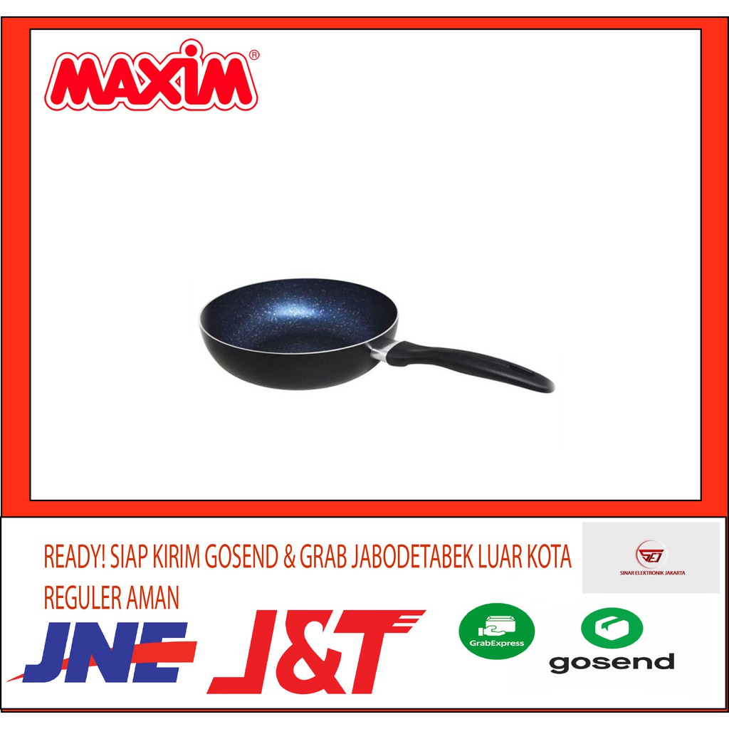 Maxim Val 24 Deep Wok. Panci Wok Serbaguna  24 Cm. Baru