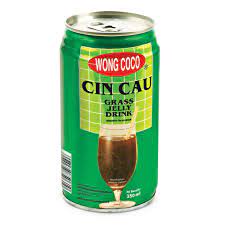 WONG COCO GRASS JELLY DRINK CINCAU KALENG 350ML