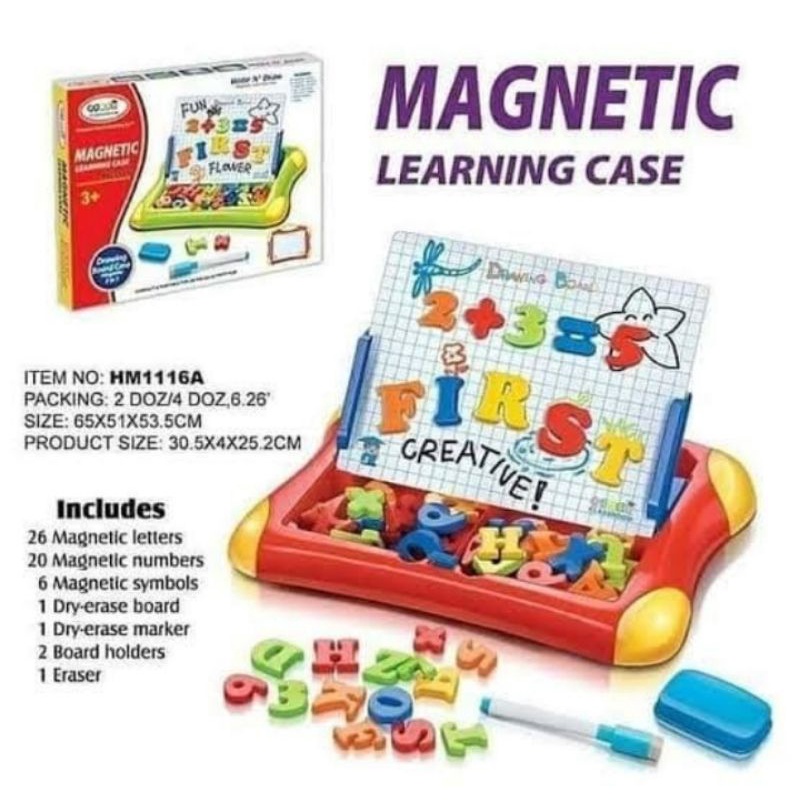 

DRAWING BOARD CASE MAGNETIC LETTERS AND STICKERS 2IN1 HM1116A