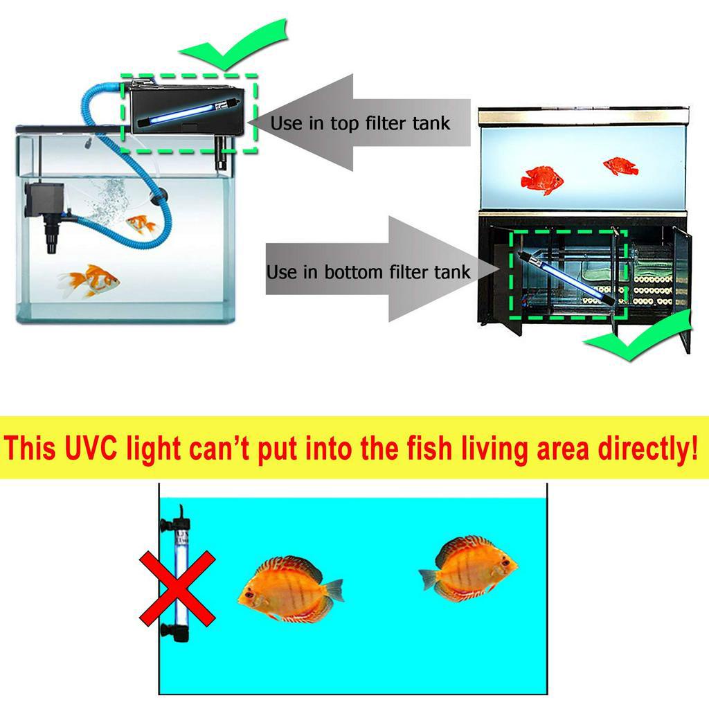 11 watt Lampu UV ultra violet Aquarium Aquascape (NIKITA STAR)