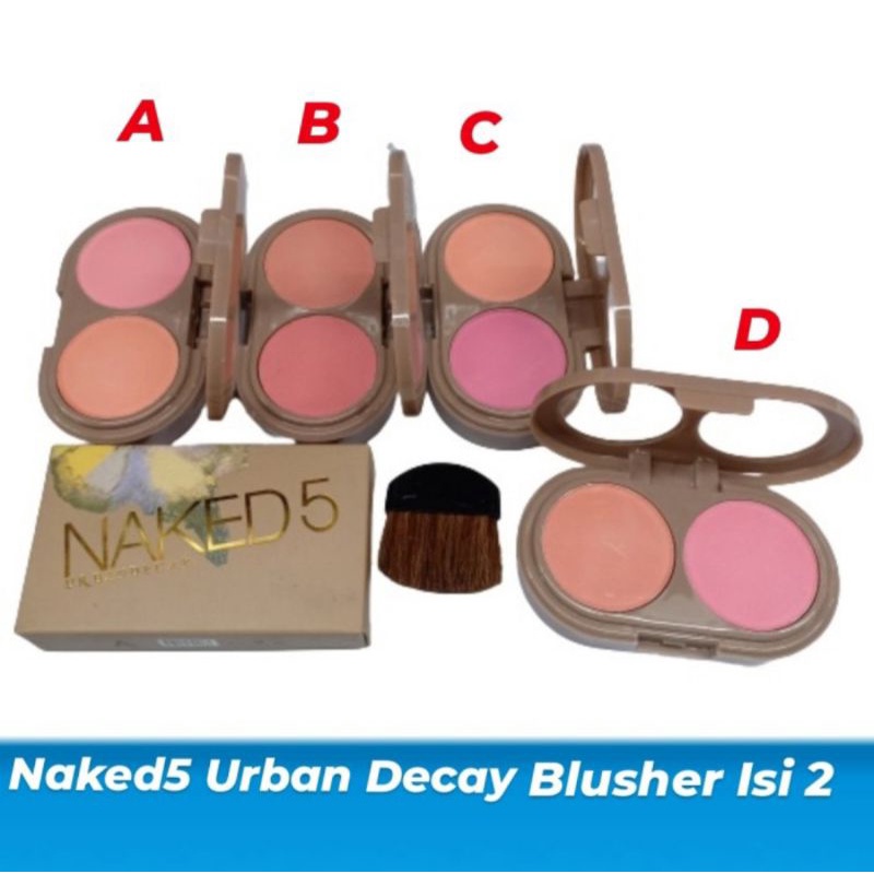 blusher N5 / blush on isi 2  ( 4 seri )