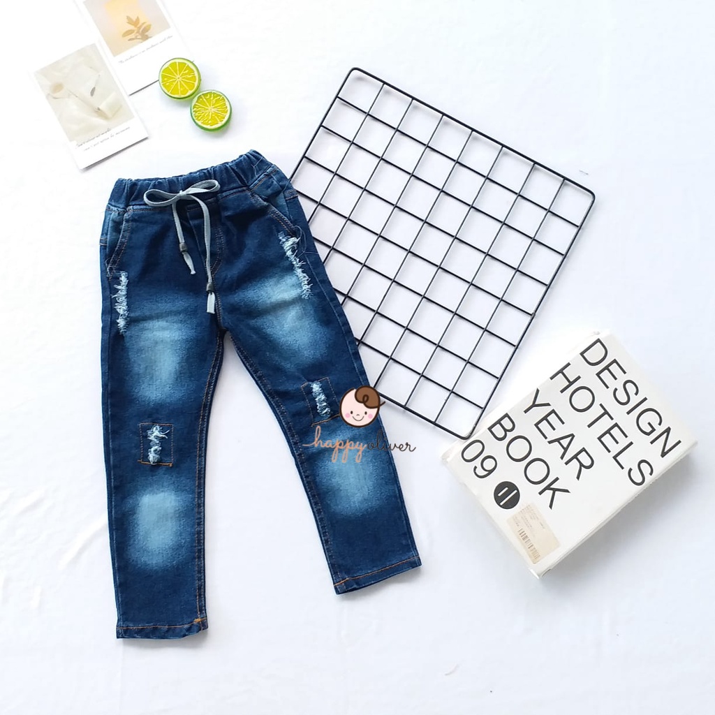 HappyOliver CELANA JEANS ANAK celana jeans anak laki laki model terbaru berkualitas