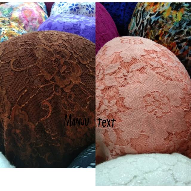 Kain -bahan brukat semi Korea / cocok untuk atasan kebaya,seragaman,dll TERBARU
