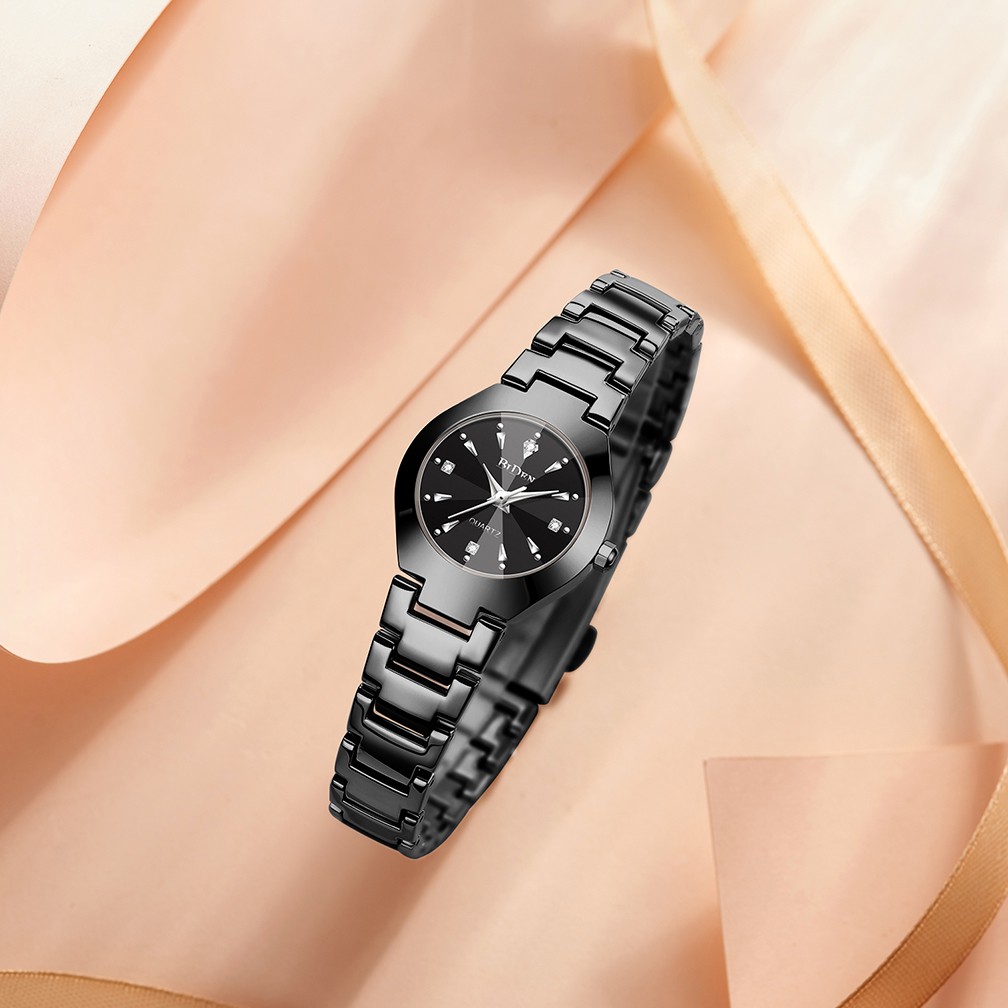 BIDEN Jam Tangan Wanita Original Analog Anti Air Bisnis Kuarsa Jam Tangan Cewek-6