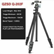 Tripod Horisontal BEIKE QZSD 202F Flat Lay Transverse