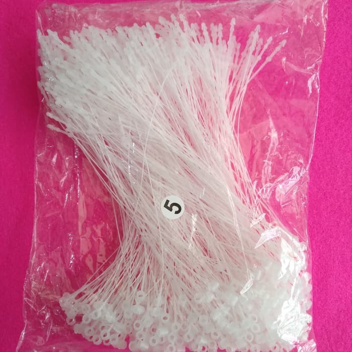 

Tali Loopin Hangtag isi 1000 PCS / Label Pakaian