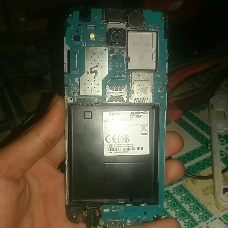 Mesin J5 prem matot.