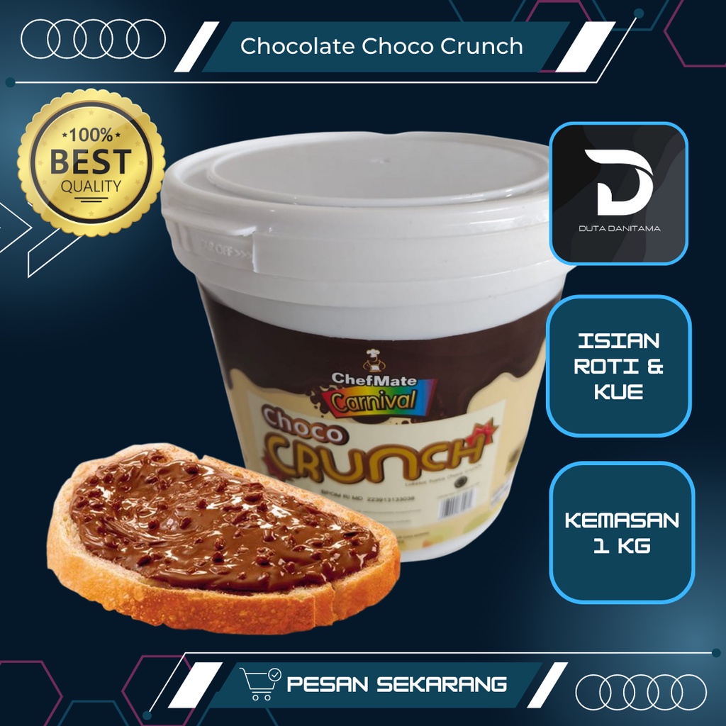 

Chefmate Pasta Choco Crunch 1 kg