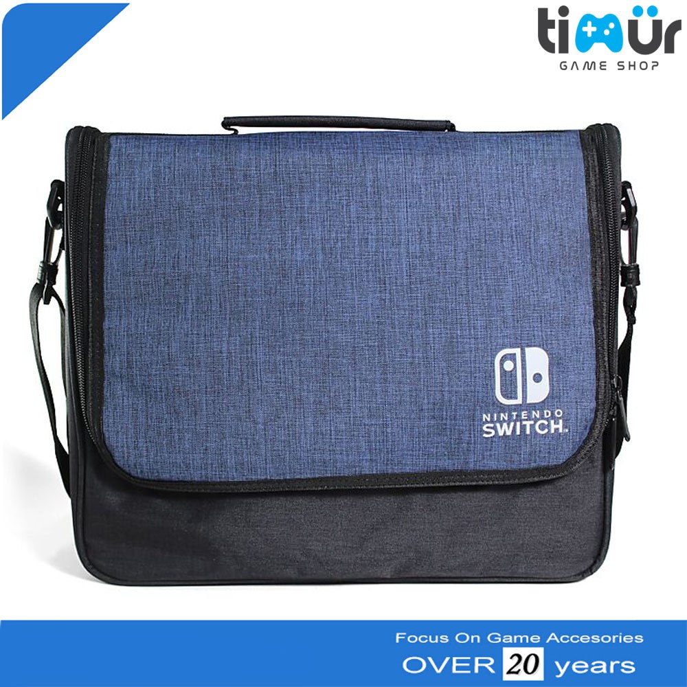 Tas Slempang Travel Bag Nintendo Switch Lite OLED Carrying Cotton Shoulder