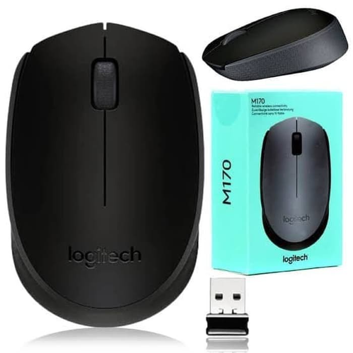 Mouse Wireless Logitech M170 ORIGINAL NEW