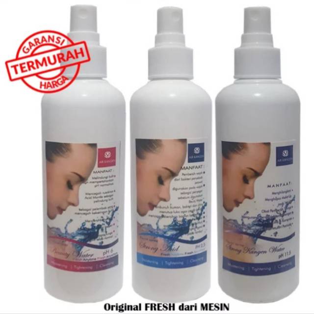 Beauty water | kangen water | strong acid | strong kangen water original enagic 100ml