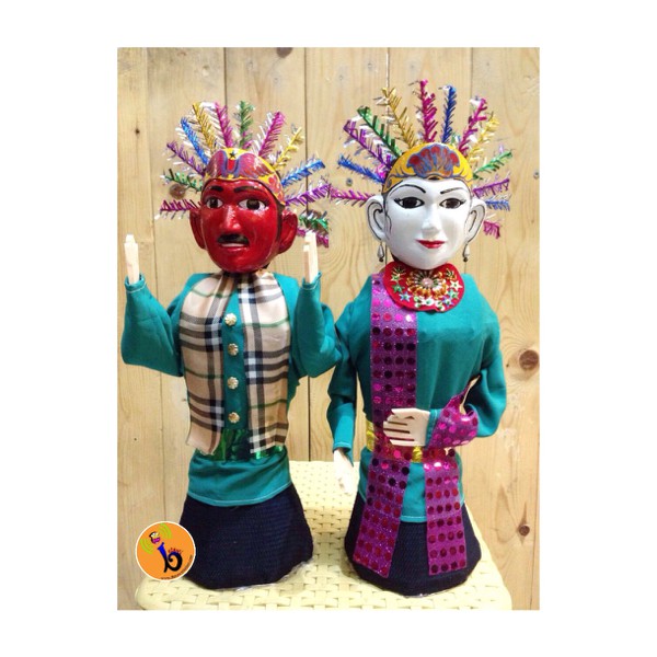 Cara Membuat Miniatur Ondel Ondel Dari Botol Bekas