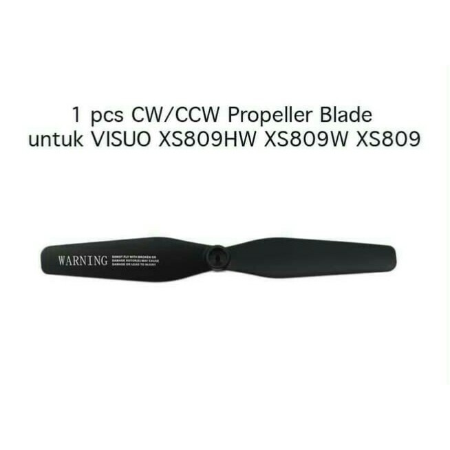 Visuo xs809 drone baling baling xs809hw