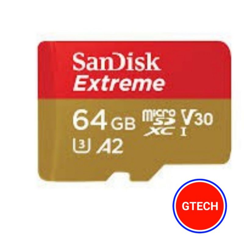 SanDisk Extreme microSD 64GB SDSQXA2-064G-GN6GN