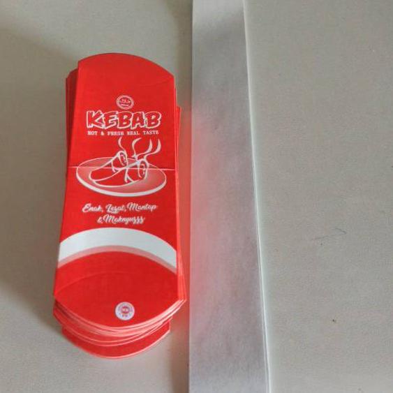 

12.12 STOK READY Dus Kebab Sedang / Packaging Kebab #kebab