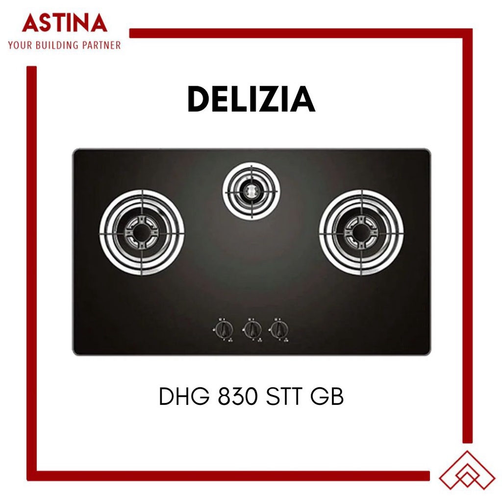 [TERBARU]  Kompor Tanam Listrik Delizia DHG 830 STTGB