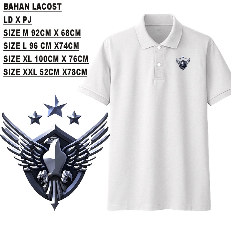 FF KAOS KERAH PRIA /KAOS PRIA LOGO / POLO SHIRT 005