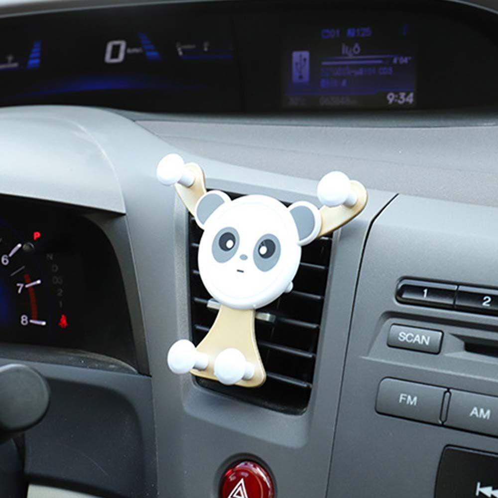 Agustinina Car Phone Holder Dudukan Bracket Mobil Gravitasi GPS ABS Lucu