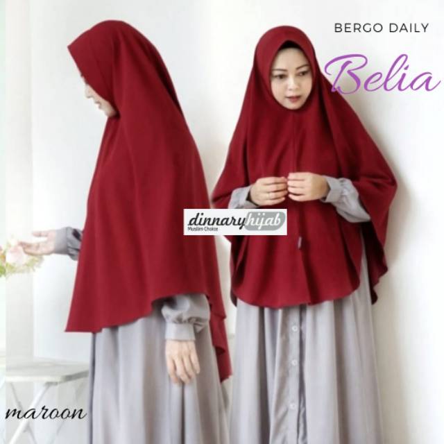 KHIMAR INSTAN SYARI BELIA ||  DINNARY HIJAB