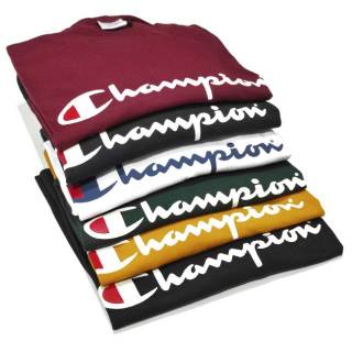  READY STOCK KAOS  CHAMPION  SCRIPT EMBROIDERED SCRIPT 