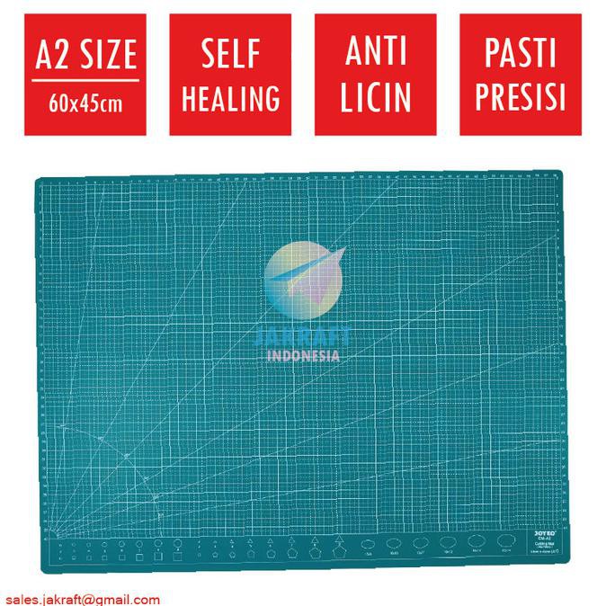 

GROSIR OPEN Cutting Mat A2 JOYKO (60 x 45 x 0.3 cm) Self Healing Murah Bagus
