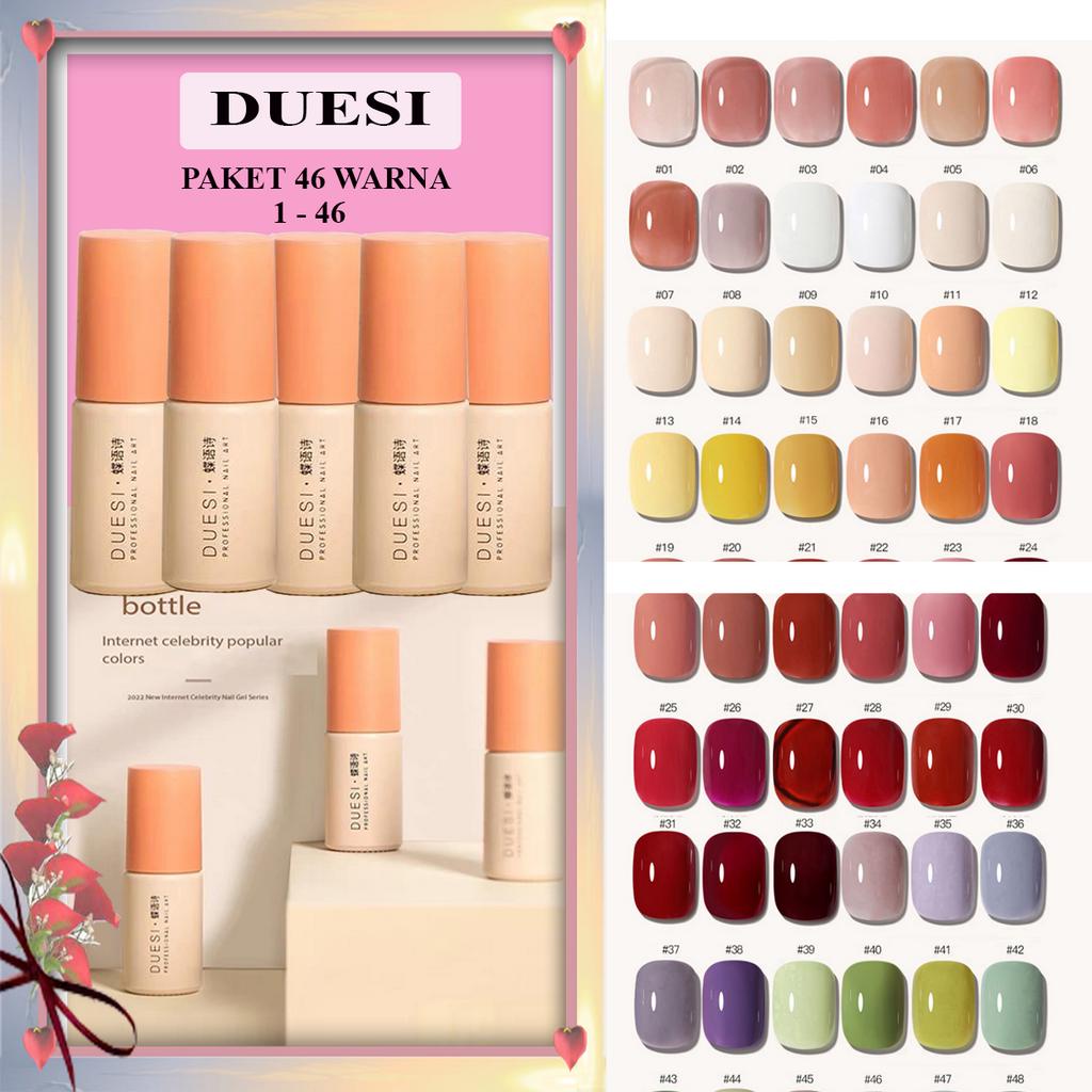 PAKET DUESI 45 Warna kode 1 - 45