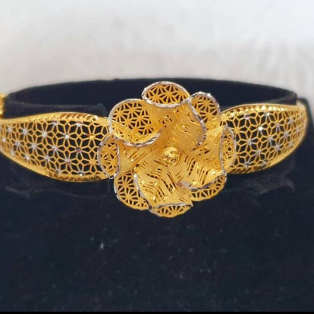 Gelang kendarian emas 70% 700 70 % variasi