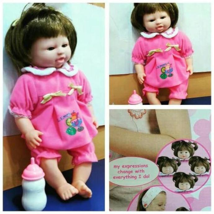 Boneka Susan Bibi Giggles And Coos Baby Tertawamenangis Ekspresif Lucu
