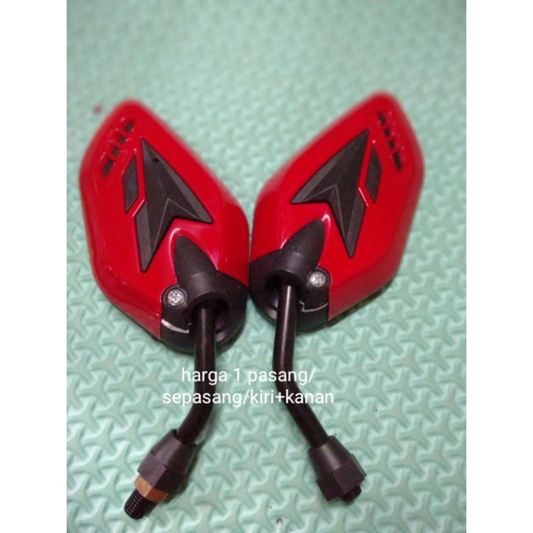 variasi kaca spion motor beat vario Revo Supra x blade Genio universal Honda sonic