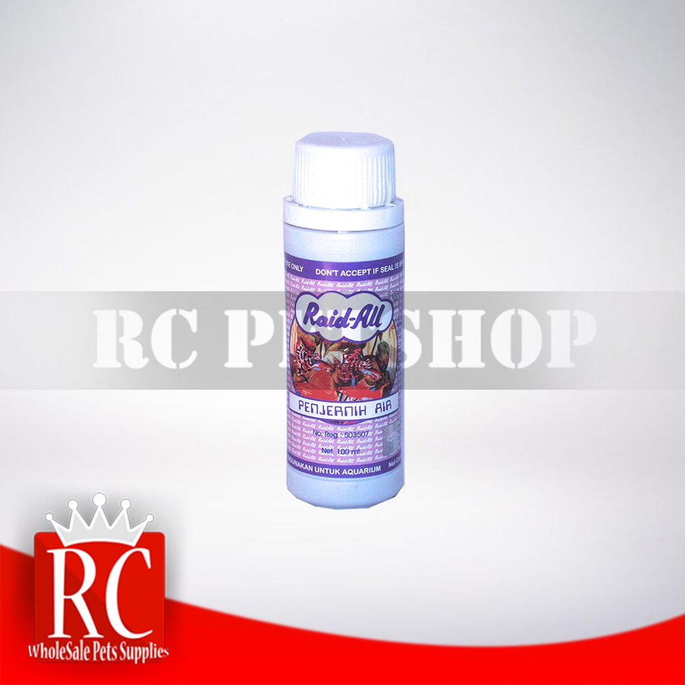 Obat Ikan Raid All Anti Kutu 100ml Raid-all Anti Tick 100 ml