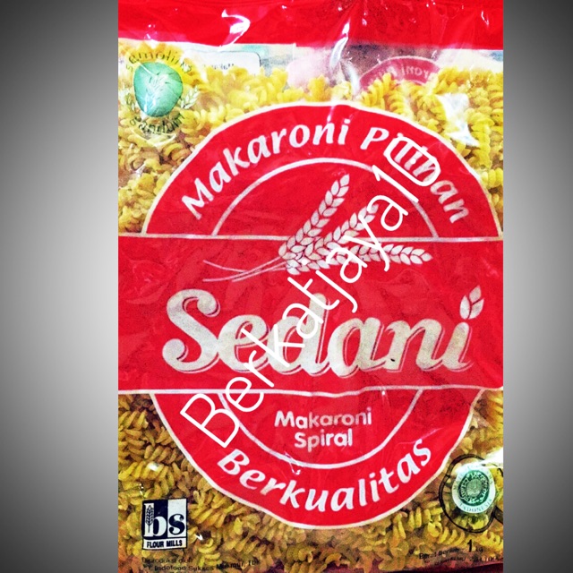 

Sedani makaroni spiral macaroni 1 kg