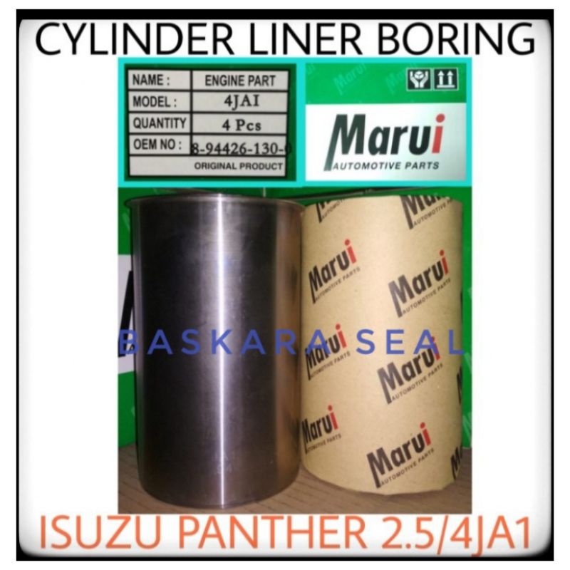 CYLINDER LINER BORINGLINER Isuzu PANTHER 2.5 /4JA1