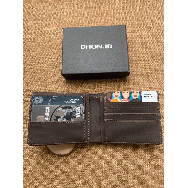 dompet pria lipat dhon.id free gelang dan kalung