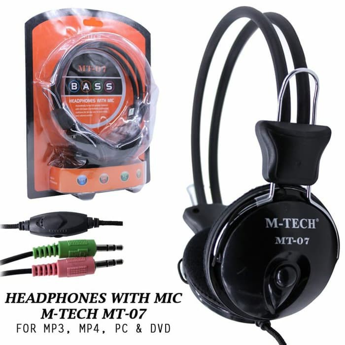 M-TECH HEADSET HEADPHONE 07