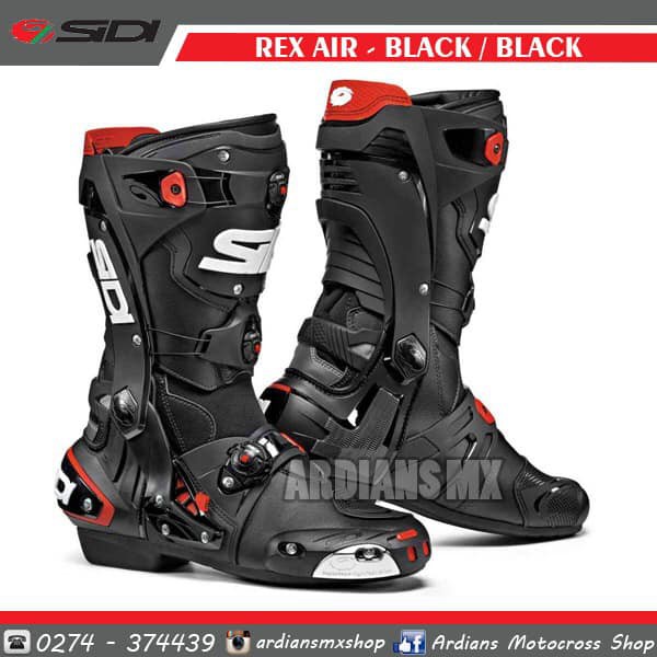 SIDI - Sepatu Boot - REX GP - Roadrace Drag Balap