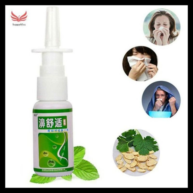 Obat Polip Sinus Sinusitis Spray / Obat Hidung Tersumbat Hidung Meler Sakit Kepala Benjolan Hidung / Melegakan Pernasaan