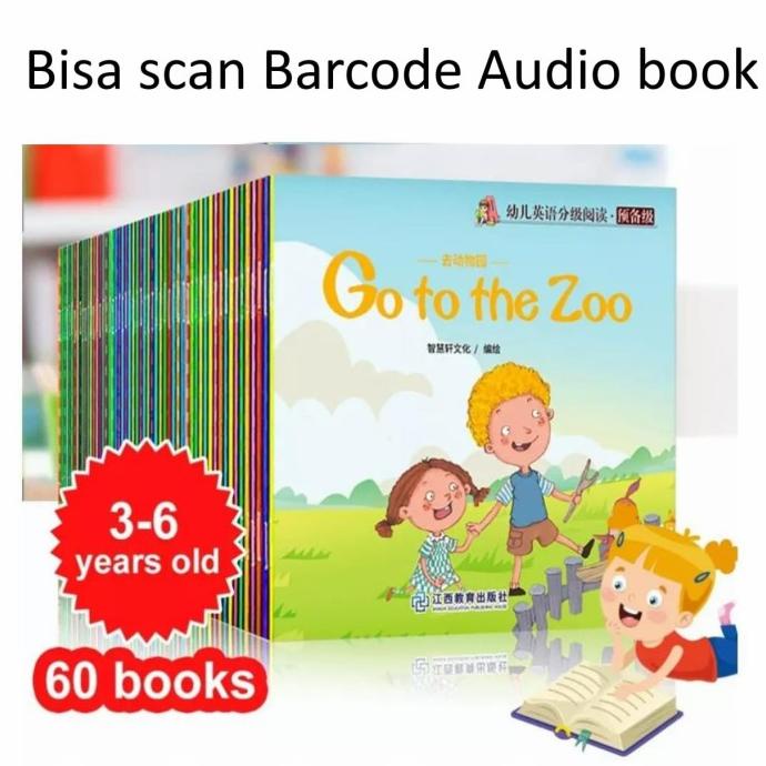 

[BISA COD] Buku Bacaan Cerita Terbaru Bisa Bersuara Dan Video Scan Barcode 60 Pcs