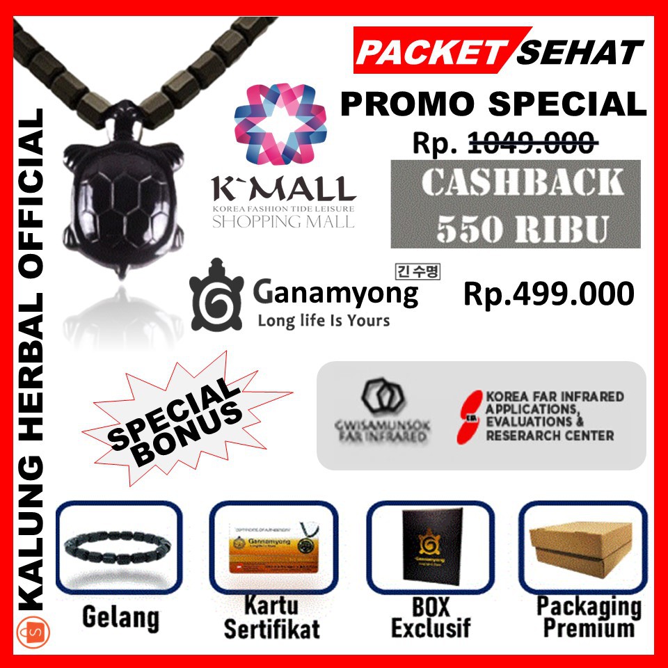 kalung kesehatan lafaz gold full zircon ginsamyong pendant Liontin Asli korea quantitywithquality