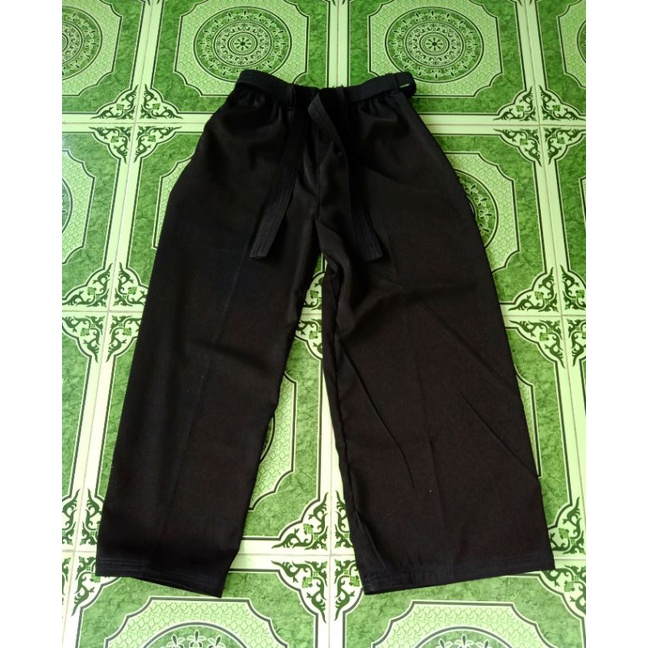 CELANA SILAT / CELANA IPSI / KAIN BLACK'JET celana komprang