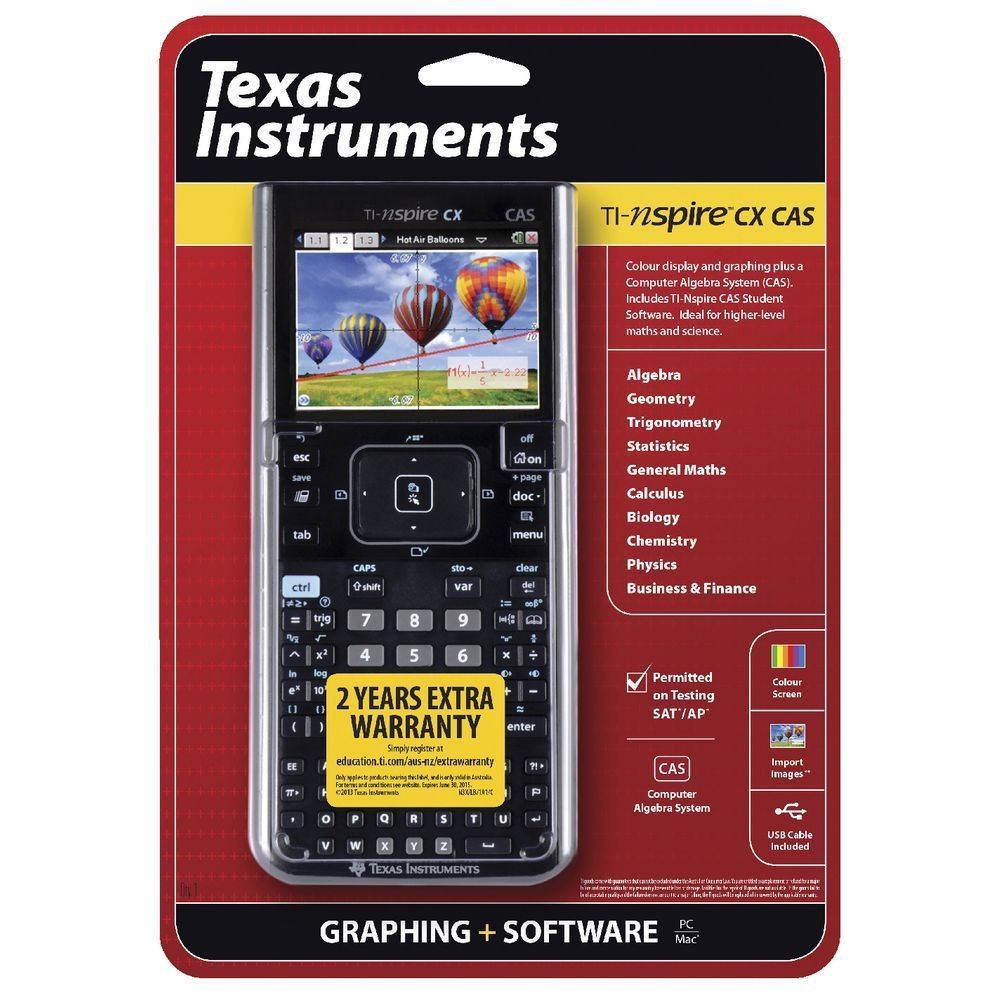 Jual Calculator Original Texas Instruments TINspire CX NON CAS Kalkulator Shopee Indonesia