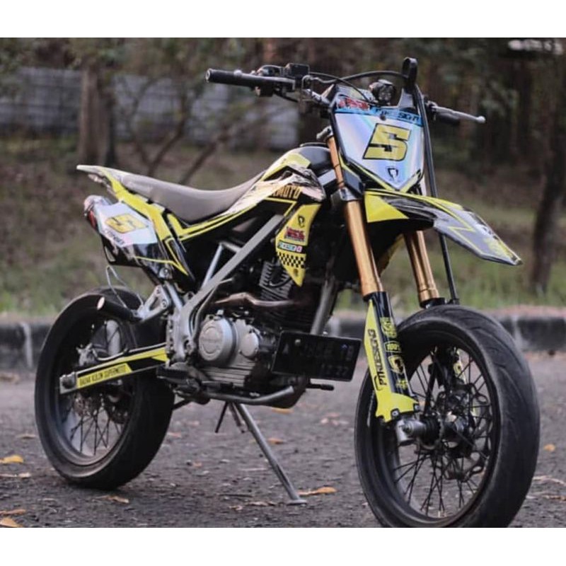 decal stiker klx kombinasi hologram