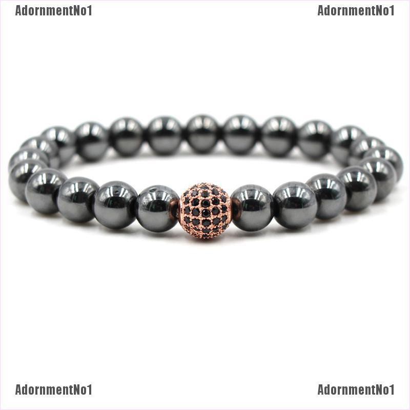 Tnotno1 Gelang Tangan Batu Hematite Magnetik Untuk Terapi Kesehatan