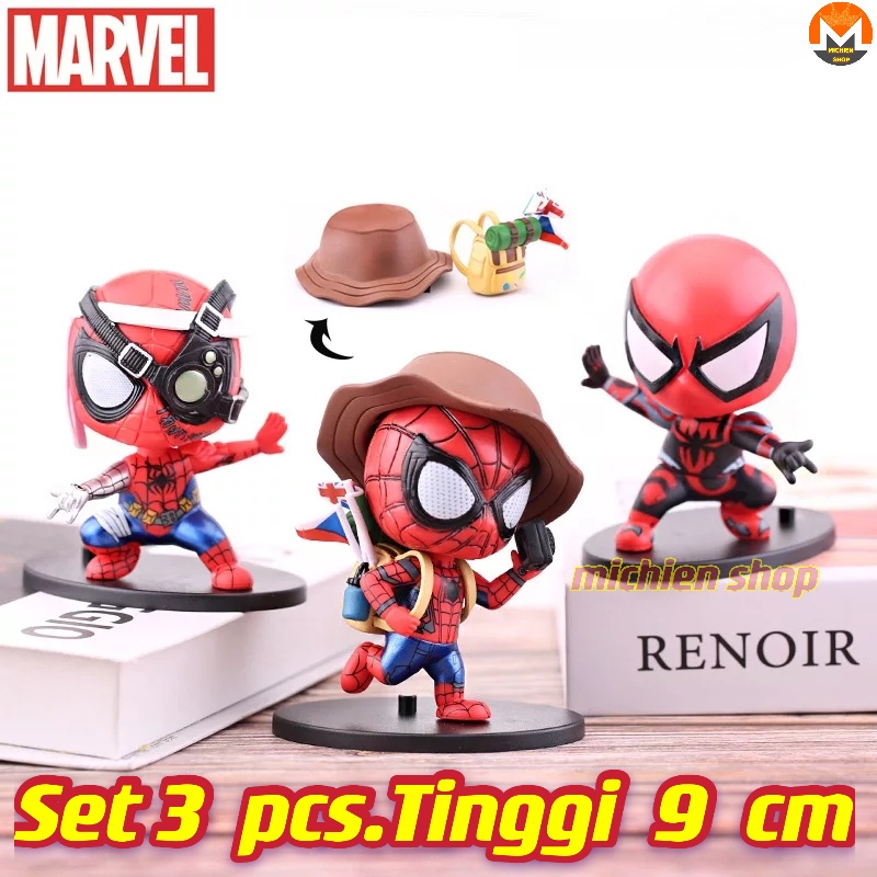 Spiderman Cosbaby Action Figure Iron Spider