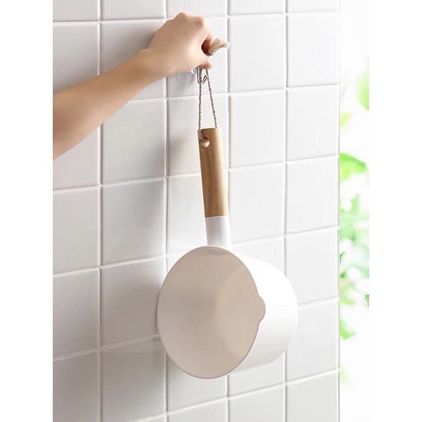 GAYUNG ANTI PECAH / GAYUNG SAYUR GAYUNG MASAK GAYUNG MANDI ANTI PECAH / GAYUNG PLASTIK DENGAN GAGANG KAYU KUAT