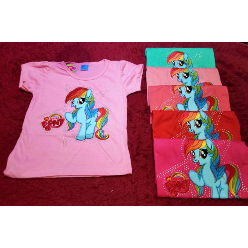 Kaos Baju Anak Perempuan cod 1~3 tahun bahan katun atasan anak perempuan