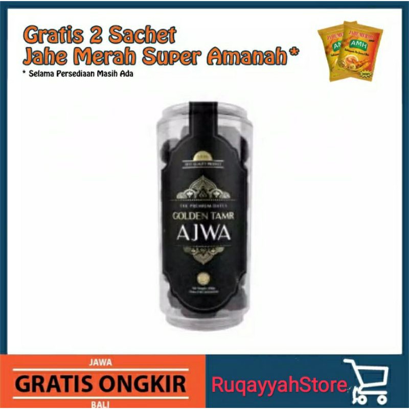 

Kurma Ajwa Golden Tamr Quality saudi madinah 500 gr