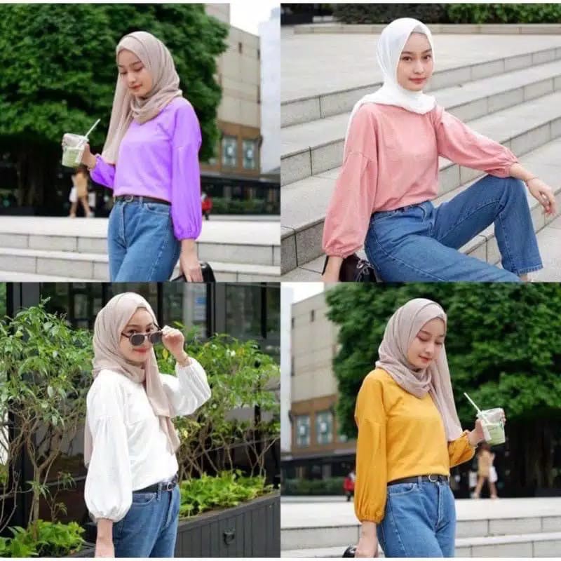 LUCY TOP BLOUSE / PAKAIAN WANITA