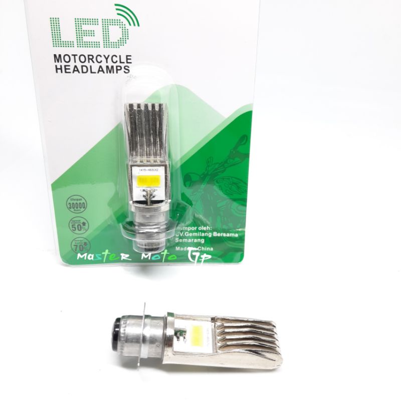 Bholam Led model tyto Ac/Dc bebek Lampu depan Led H6 bebek 2 sisi